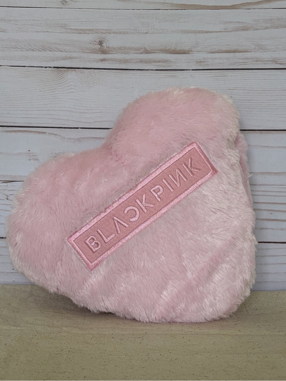 BLACKPINK Light-Up Plush Heart Pink Pillow 2020 Jazwares Tested Working Lights